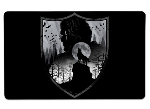 Direwolve’s House Large Mouse Pad