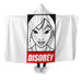 Disobey Hooded Blanket - Adult / Premium Sherpa