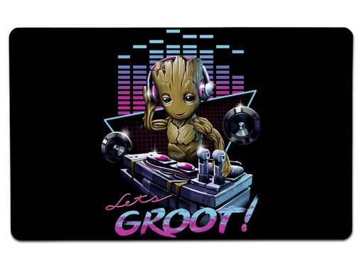 Dj Groot Large Mouse Pad