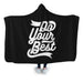Do Your Best Hooded Blanket - Adult / Premium Sherpa