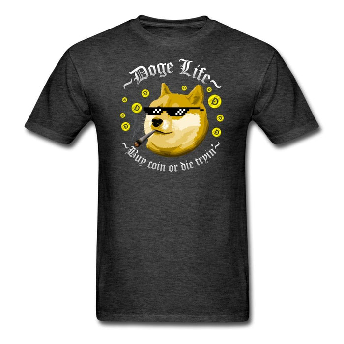 Doge Life Unisex Classic T-Shirt - heather black / S