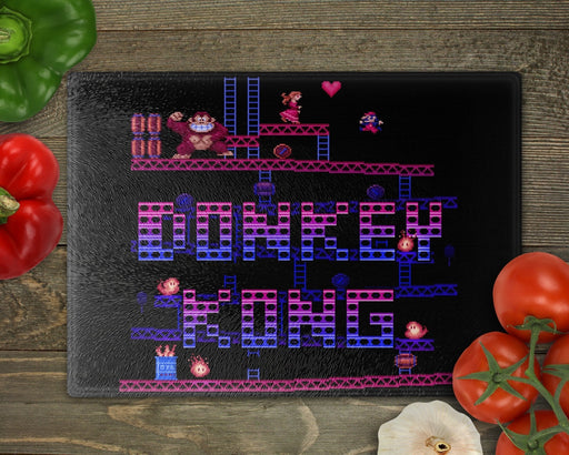 Donkey Kong Colors Clear Cutting Board