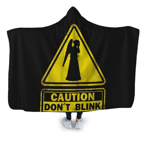 Donnt Blink Hooded Blanket - Adult / Premium Sherpa