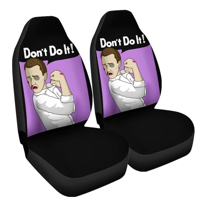 Don’t Do It! Car Seat Covers - One size