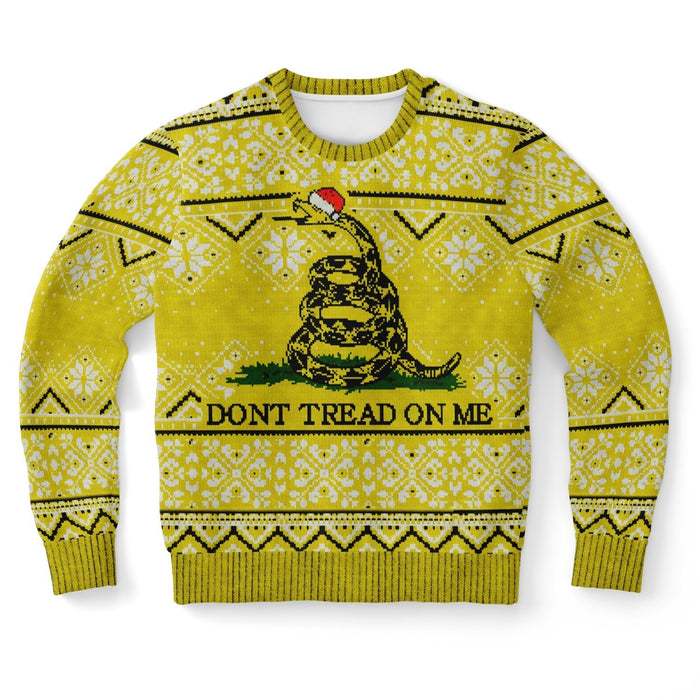Dont Tread On Me All Over Print Sweater - XS