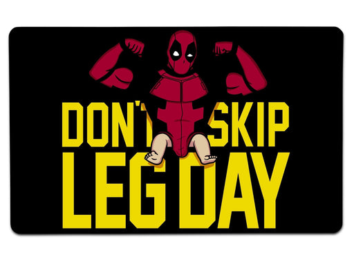 Dontskiplegday Large Mouse Pad