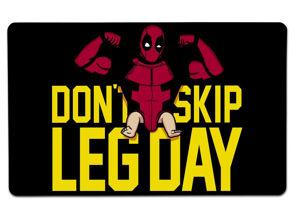 Dontskiplegday Large Mouse Pad