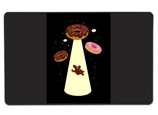 Donut Ufo Large Mouse Pad
