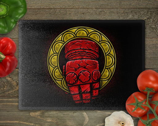 Doom Hand Of The King Artwork Reworked Cutting Board