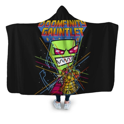 Doomfinity Toned Hooded Blanket - Adult / Premium Sherpa