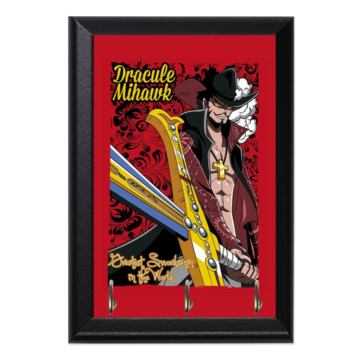 Dracule Mihawk Key Hanging Plaque - 8 x 6 / Yes