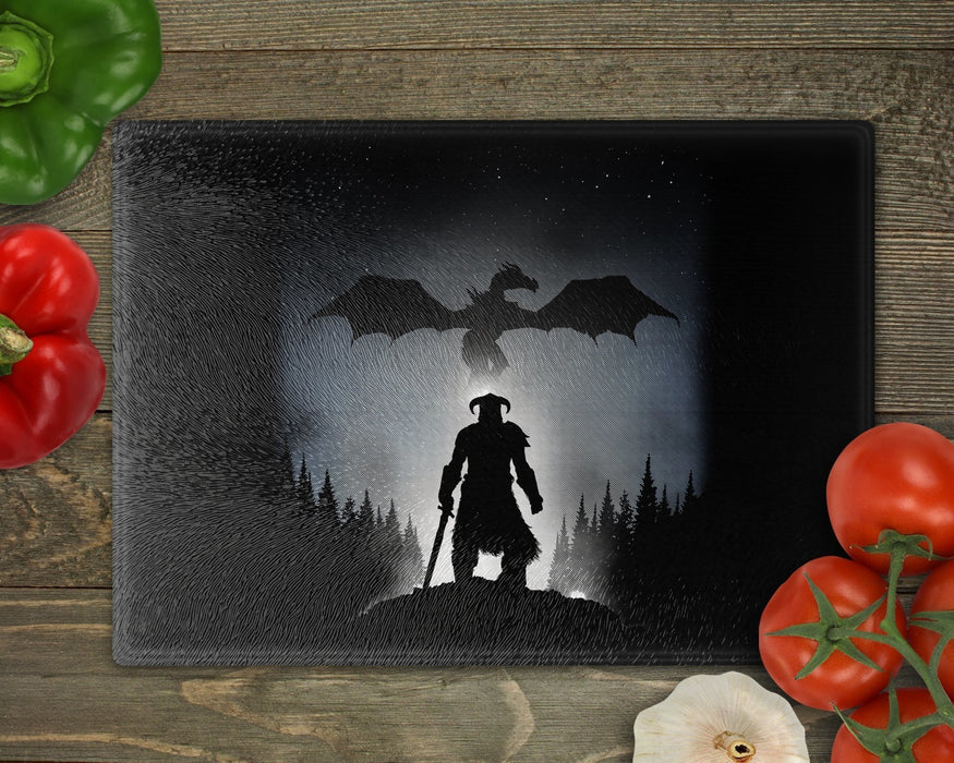 Dragon Hunting Cutting Board