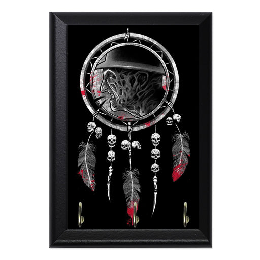 Dream Catcher s Nightmare Wall Plaque Key Holder - 8 x 6 / Yes