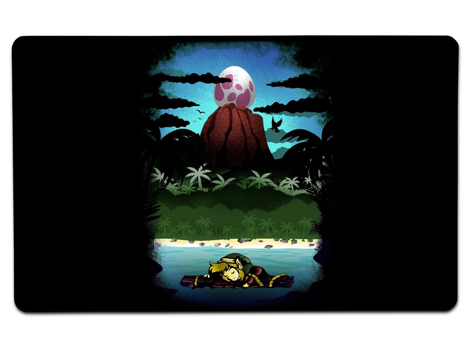 Dream Island Large Mouse Pad