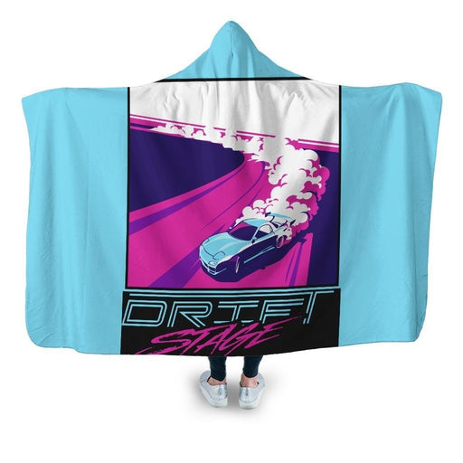 Drift Hooded Blanket - Adult / Premium Sherpa