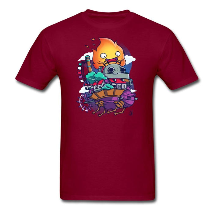 Driver On Fire Unisex Classic T-Shirt - burgundy / S