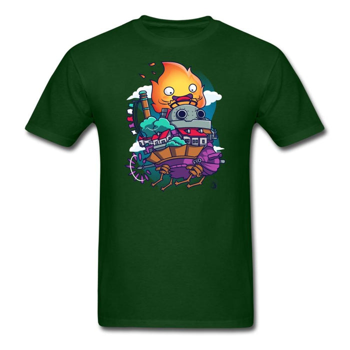 Driver On Fire Unisex Classic T-Shirt - forest green / S
