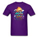 Driver On Fire Unisex Classic T-Shirt - purple / S