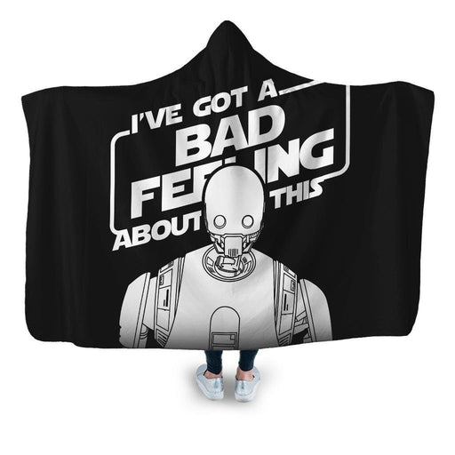 Droid Intuition Hooded Blanket - Adult / Premium Sherpa