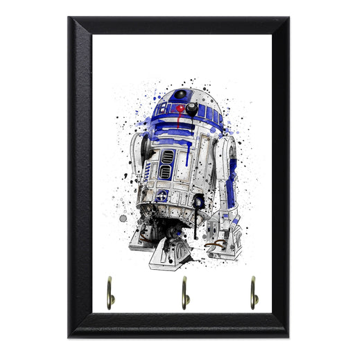 Droid Watercolor Key Hanging Plaque - 8 x 6 / Yes