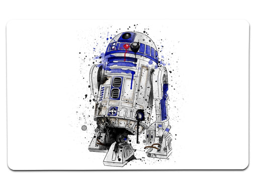Droid Watercolor Large Mouse Pad