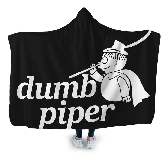 Dumb Piper Hooded Blanket - Adult / Premium Sherpa