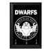 Dwarfs Key Hanging Plaque - 8 x 6 / Yes