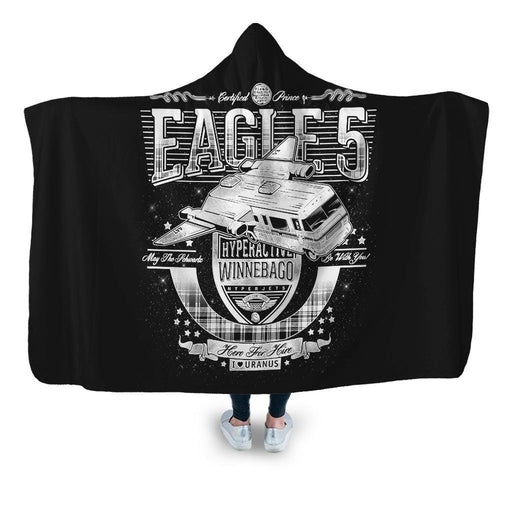 Eagle 5 Hooded Blanket - Adult / Premium Sherpa