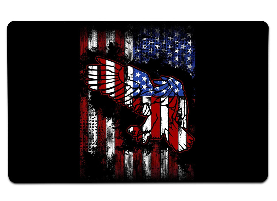 Eagle Flag Large Mouse Pad