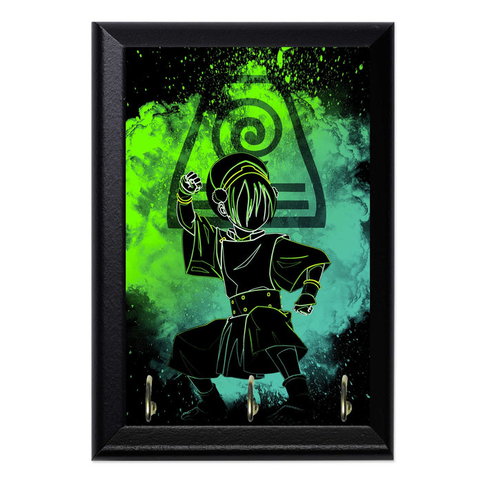 Earth Bender Soul Key Hanging Wall Plaque - 8 x 6 / Yes