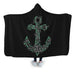 Electric Anchor Hooded Blanket - Adult / Premium Sherpa