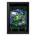 Elemental Absinthe Decorative Wall Plaque Key Holder Hanger - 8 x 6 / Yes