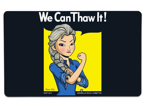 Elsa Can Do It Large Mouse Pad