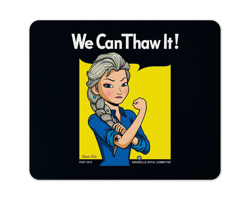 Elsa Can Do It Mouse Pad