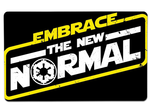 Embrace The New Normal_R Large Mouse Pad