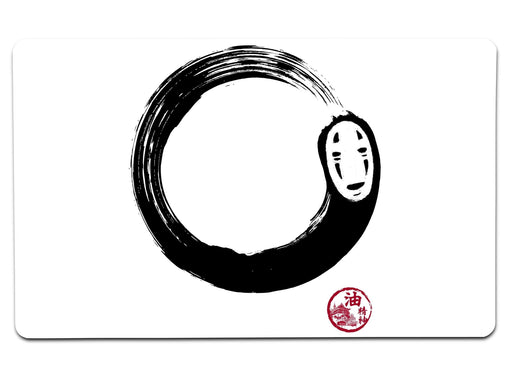 Enso No Face Large Mouse Pad