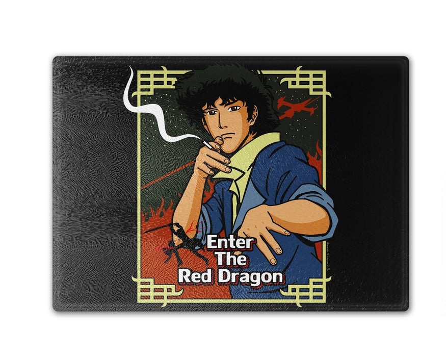 Enter The Red Dragon Cutting Board