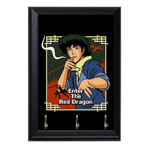 Enter The Red Dragon Key Hanging Plaque - 8 x 6 / Yes