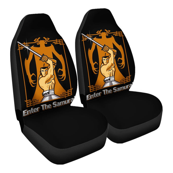 enter the samurai Car Seat Covers - One size
