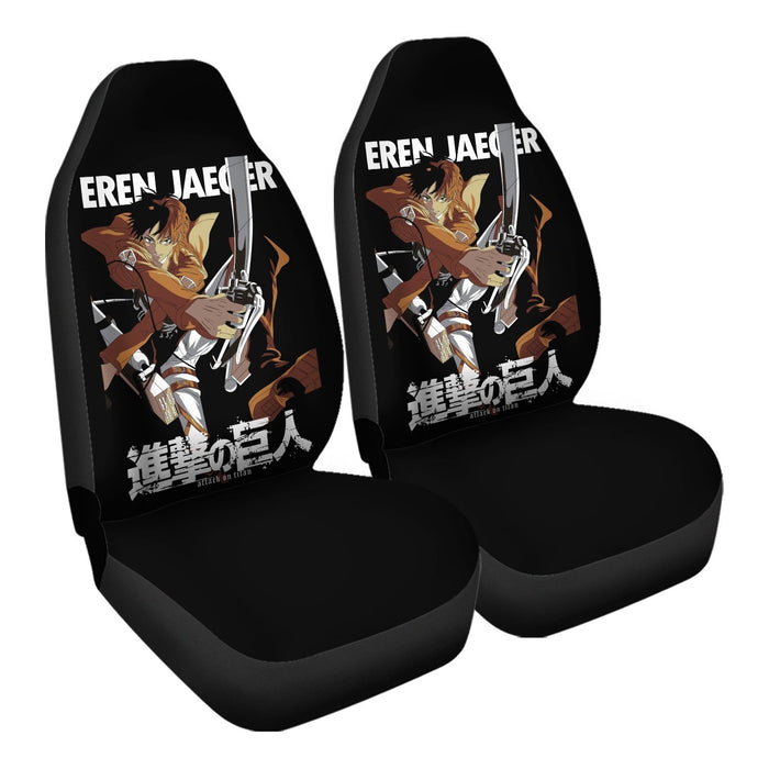 Eren Jaeger Car Seat Covers - One size