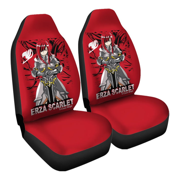 Erza Scarlet 4 Car Seat Covers - One size