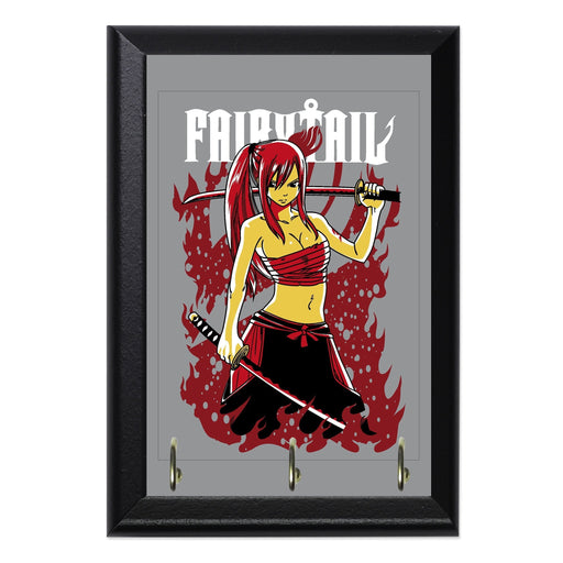 Erza Scarlet Key Hanging Plaque - 8 x 6 / Yes