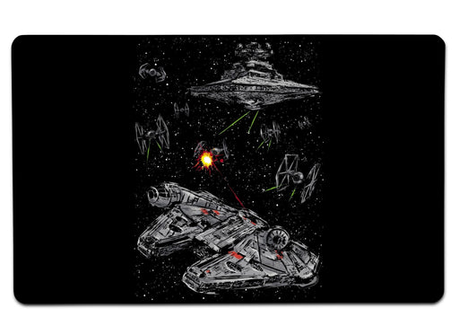 Escape The Imperial Navy Large Mouse Pad