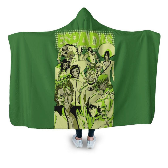 Espadas Hooded Blanket - Adult / Premium Sherpa