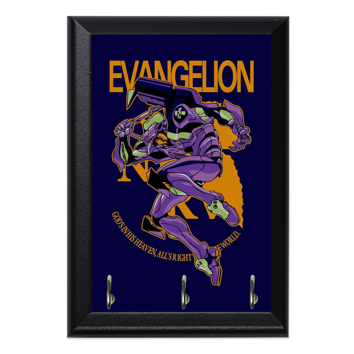 Evangelion Key Hanging Plaque - 8 x 6 / Yes