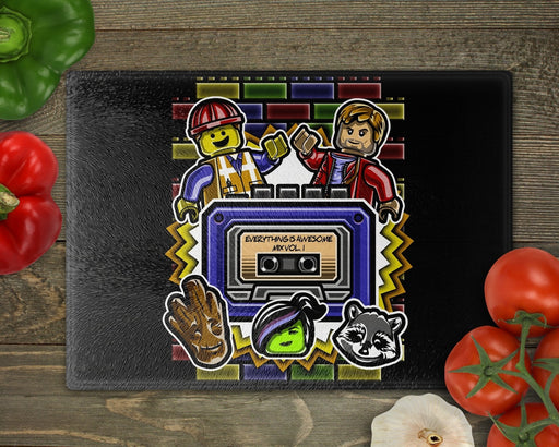 Everything Is Awesome Mix2 Cutting Board