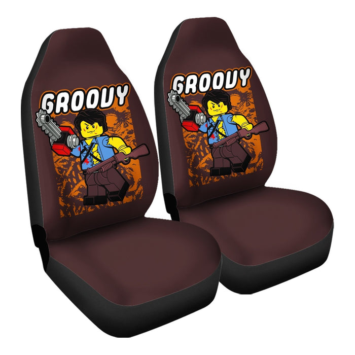 everything is groovy Car Seat Covers - One size