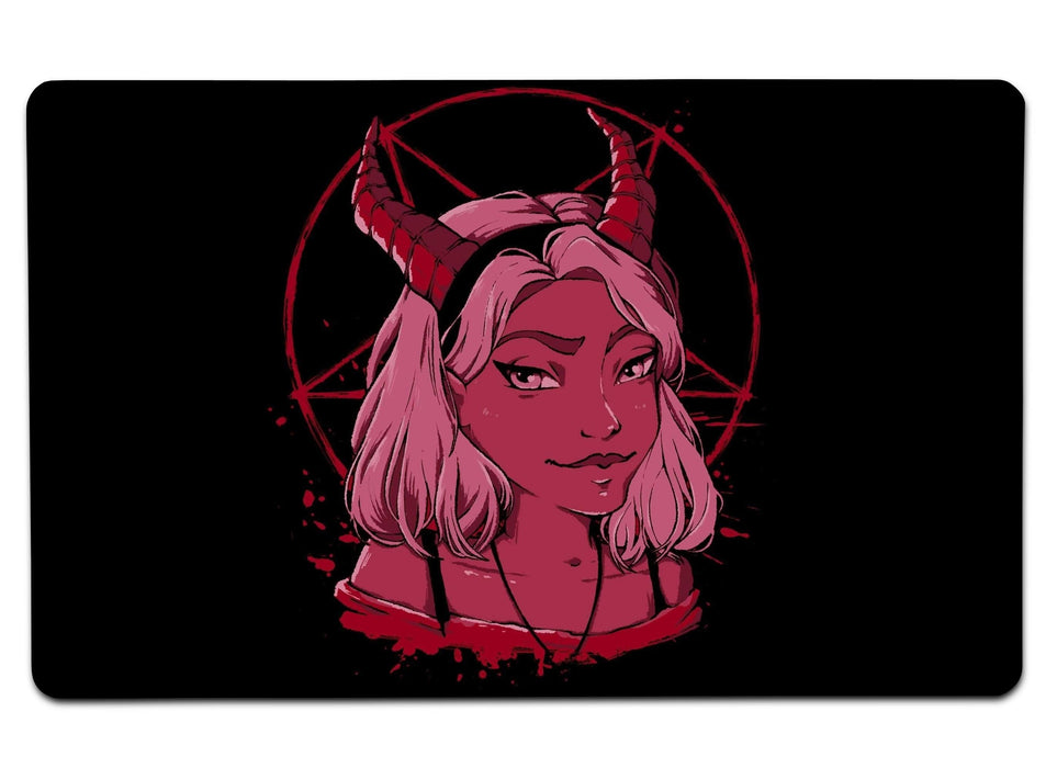 Evil Girl Large Mouse Pad