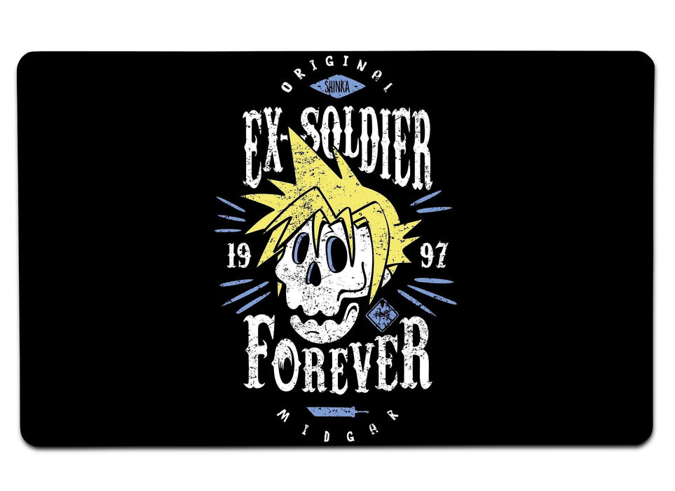 Ex Soldier Forever Large Mouse Pad