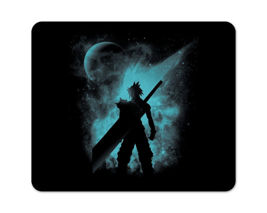 Ex Soldier silhouette Mouse Pad